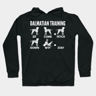 Dalmatian Training Dalmatian Dog Tricks Hoodie